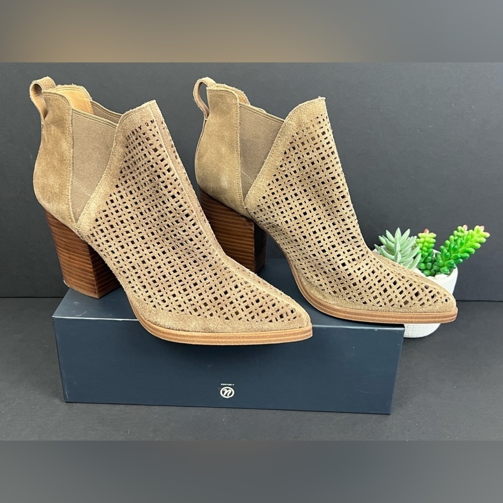 The cutest Marc Fisher suede boots, NEW!  Size 9.5